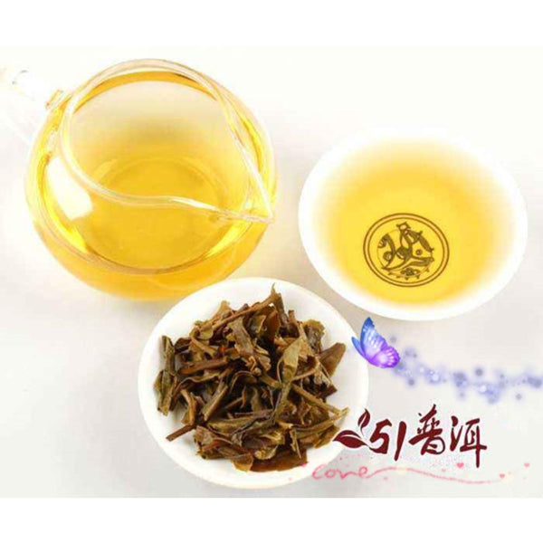 HelloYoungTea Raw Pu-erh Tea 100g Yunnan Sheng Puerh Ancient Tree Tea Loose Leaf Premium
