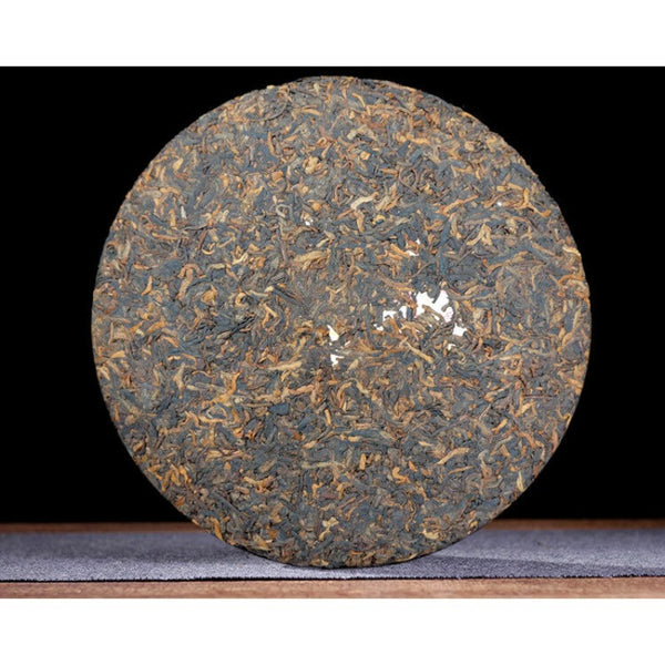 "Red Dragon" Menghai Golden Buds Ban Zhang Ripe Puer Tea Shu Pu-erh 357g
