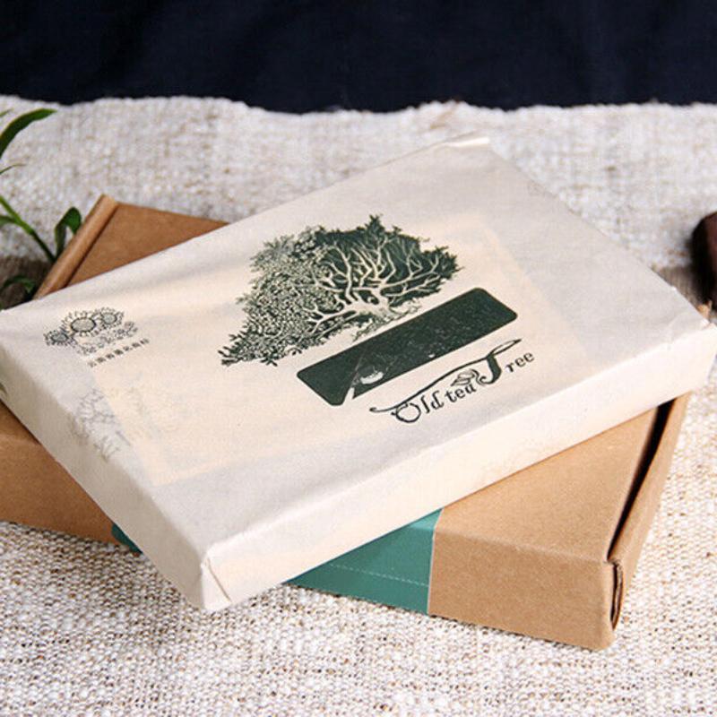 Haiwan Old Comrade Organic Old Tea Tree Pu-erh Brick 2012 500g Raw Pu'er Puer