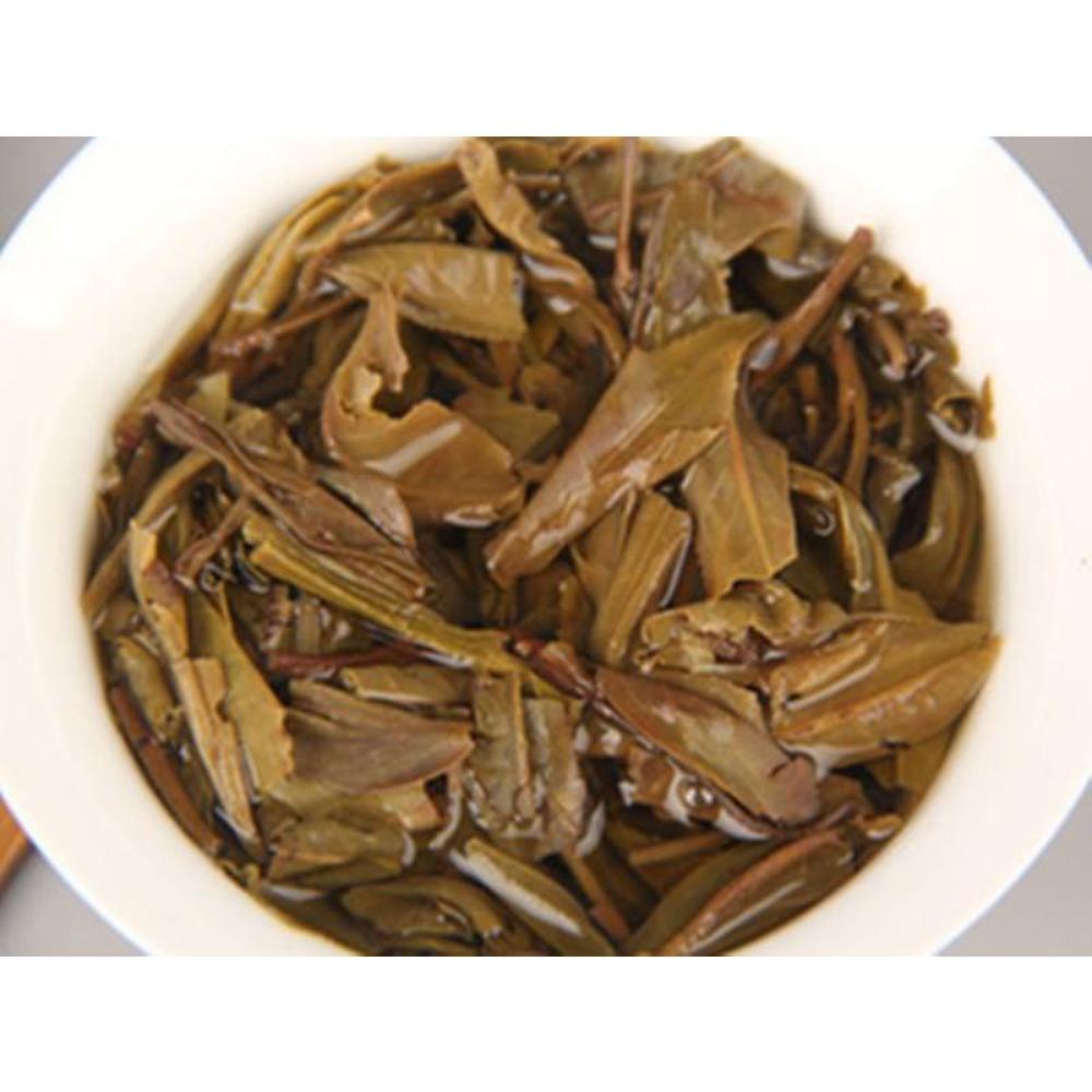HelloYoungTea 500g Yunnan Pu-erh Tea Dragon Ball Ancient Tree Raw Tea Bamboo Tube Iceland