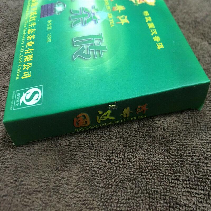 HelloYoungTea Raw And Ripe Pu'er Brick Tea 100% satisfied Emerald Tea Brick Black Pu erh Tea