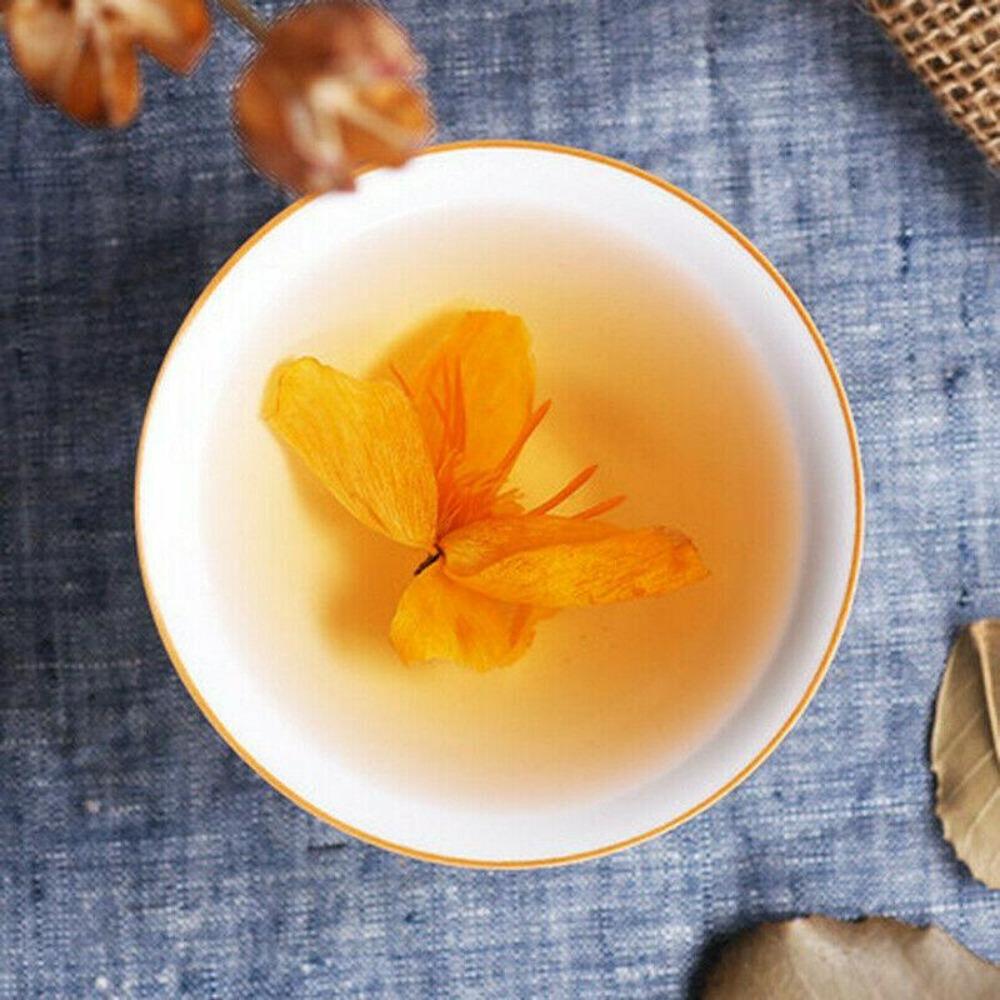 HelloYoungTea Dried Garden Nasturtium Flowers Tea High Source of Vitamin C Chinese Herbal Tea