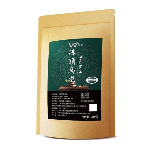 HelloYoungTea Dong Ding Oolong 210g Tea Bags Triangle Fruit Lemon Tea Milk Tea