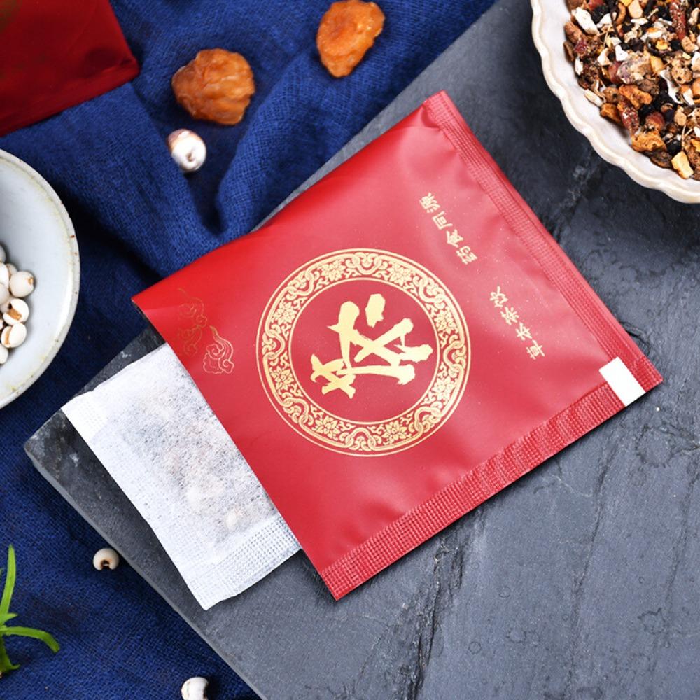 HelloYoungTea 5g*20 Bags Organic Ginseng Goji Berry Tea Herbal Blend Immune Support