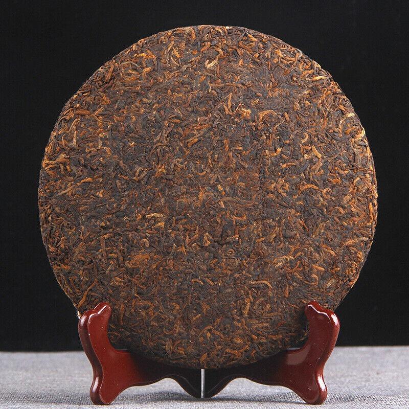 HelloYoungTea 357g Palace Pu-erh Golden Bud Tea Cake Ancient Tree Pu-erh Tea Black Tea
