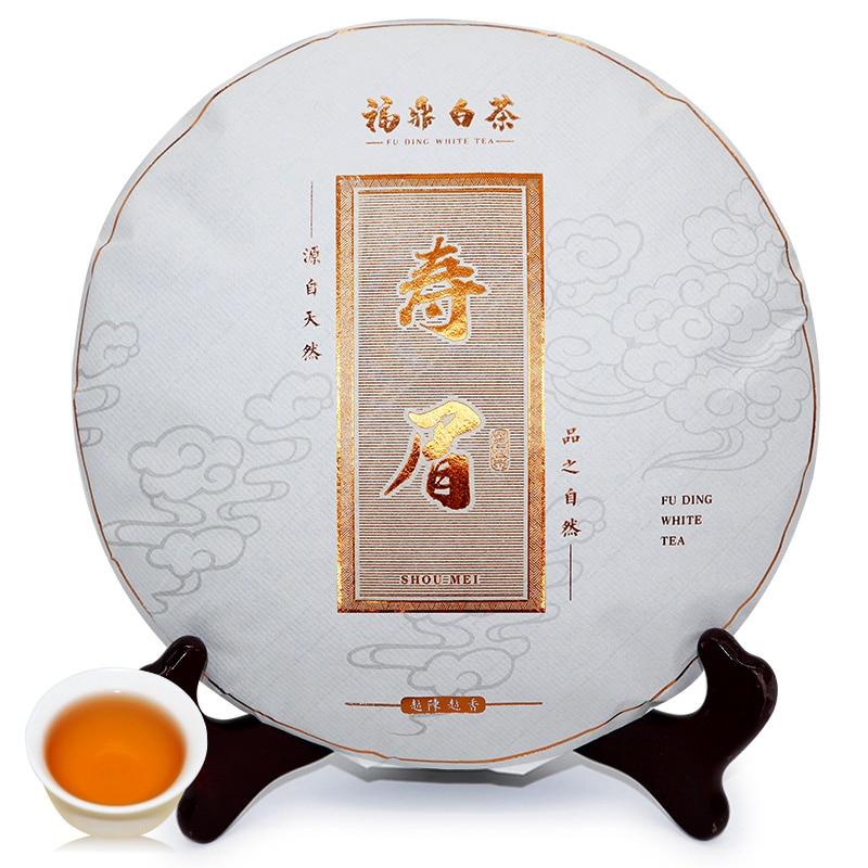 HelloYoungTea 2019 Fuding Shoumei (Long Eyebrows), High-Mountain Bai Cha with Jujube Aroma, 350g 2019年福鼎寿眉（长眉）高山白茶，枣香型，350克