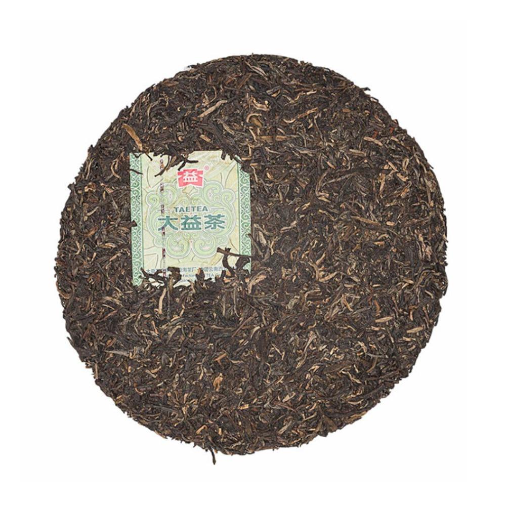 HelloYoungTea Pu erh Tea Cake Menghai Dayi 7542 Chinese Yunnan Puerh Raw Tea 357g