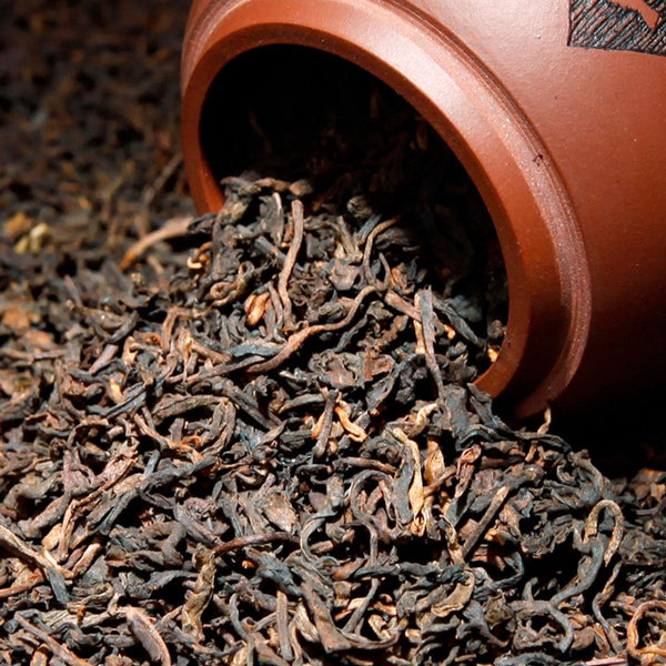 HelloYoung Organic Puerh tea Cooked Tea Barrel Black Tea High Mountain Chinese Puer cha250g