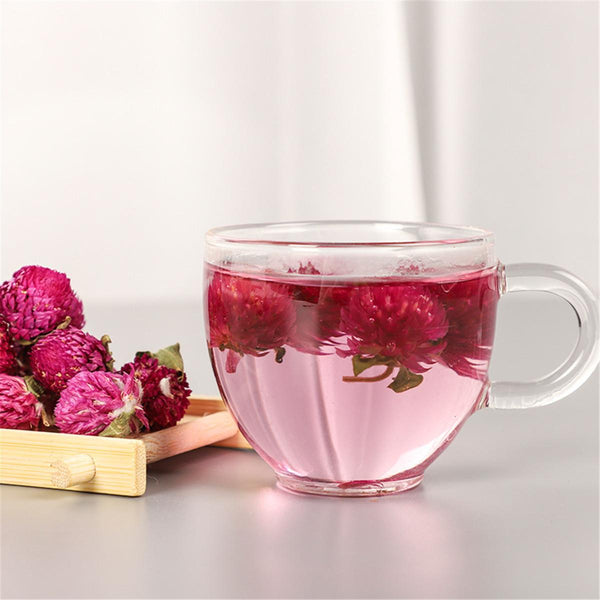 HelloYoung Flos Gomphrena Globosa Flower Tea Herbal Tea Healthy Tea Drink Food Qian Ri Hong