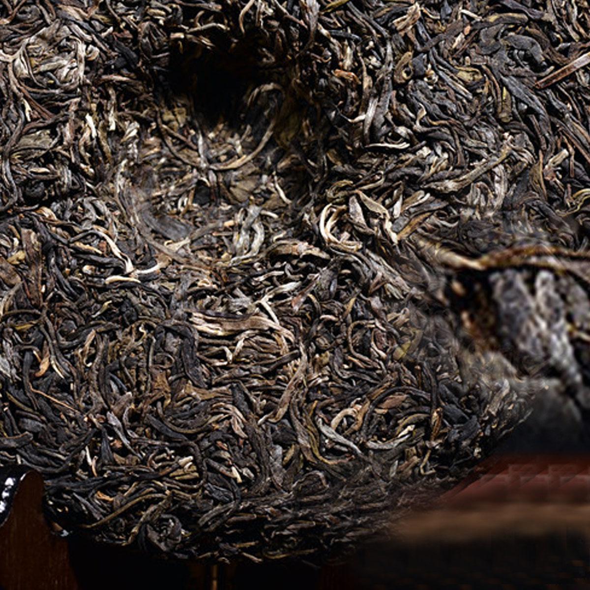 HelloYoung Pu er Tea Raw Tea Cake High Quality Bohai Pu-erh Tea Ancient Tree Green Tea 357g