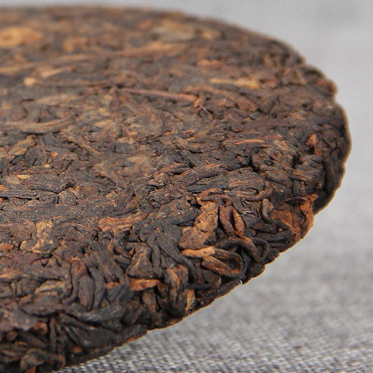 HelloYoung Premium Cooked Puerh Tea Cake Chinese Yunnan Tea TheOlder The More Fragrant 200g