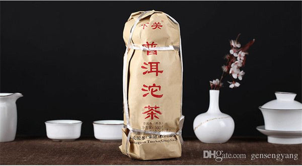 HelloYoung 5pcs Ripe Pu erh Tuo Tea Pu’er Shu Puer Nature Cooked Pu-erh Tuo Cha Yunnan 500g