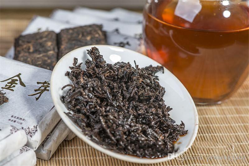 HelloYoung 50g Top Quality Ripe Puerh Tea Brick Shu Puer Pu'er Tea Chinese Yunnan Black Tea