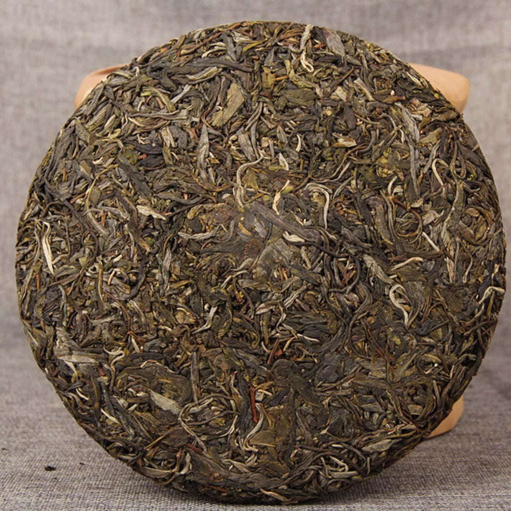 HelloYoung Raw Puerh Tea Old Ancient Tree Mingqianchun Handmade Tea Health Care Sheng Cha