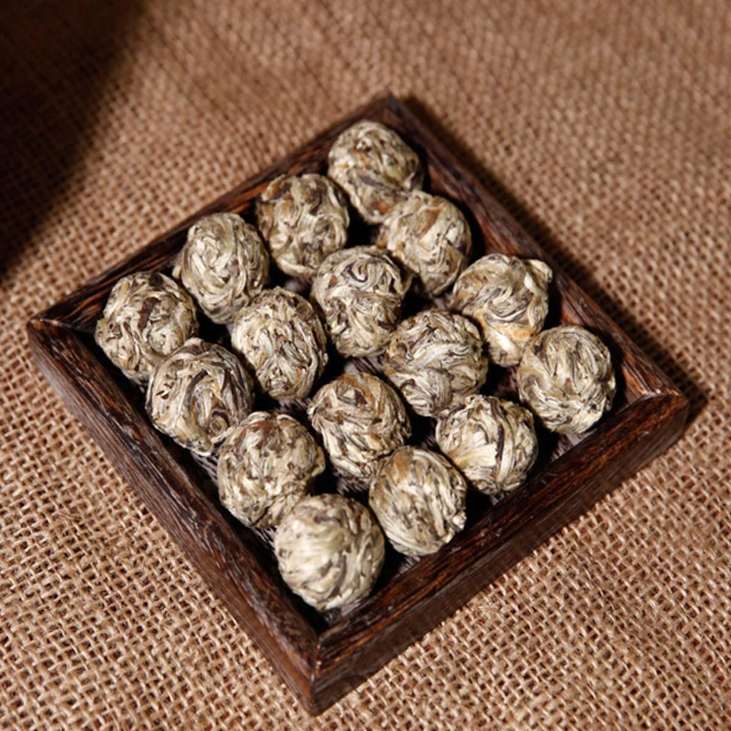 HelloYoung Yunnan Pu-erh Tea Raw Tea Mini Dragon Ball White Silver Needle Health Green Food