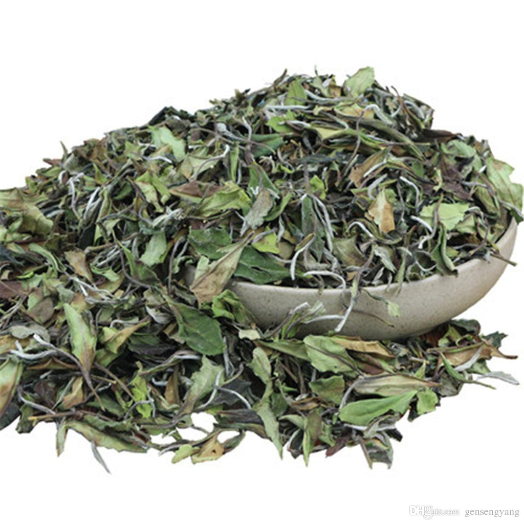 HelloYoung Organic Premium Bai Mu Dan White Poney White Tea Loose Leaf Green Tea Flower Tea