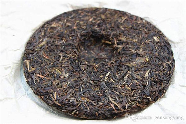 HelloYoung 357g Yunnan Raw Puer Tea Cake Sheng Pu-erh Tea Bingdao Old Tree Green Tea Health