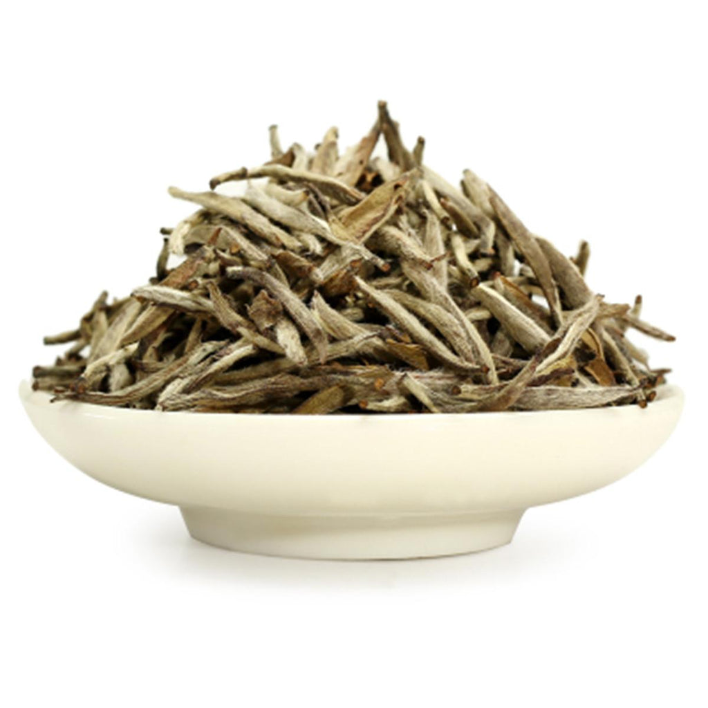 HelloYoung Organic Silver Needle White Tea Loose Leaf Bai Hao Yin Zhen 100%white Perfum Tea