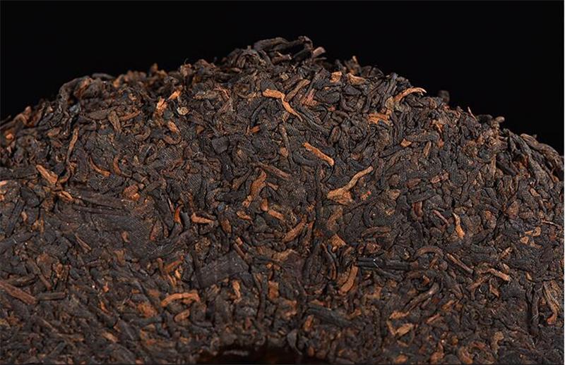 HelloYoung 400g Gong Ting Royal Old Puer Tea Cake Yunnan Mengku Ripe Pu-erh Tea Black Tea 茶