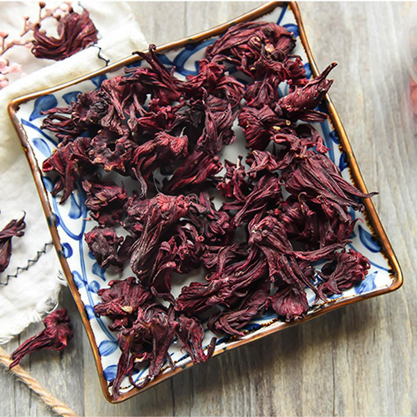 HelloYoung Leaves Sour Plum Soup Rose Dried Flower Tea Roselle Tea Rose Luoshen Flower Tea