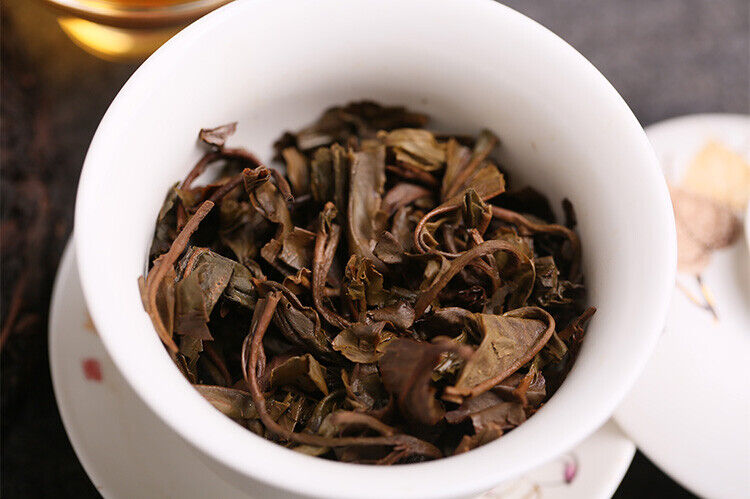 HelloYoung Kong Ming Shan Pressed Qizi Cake of Yiwu Classic Tea Puerh Puer Raw 357g