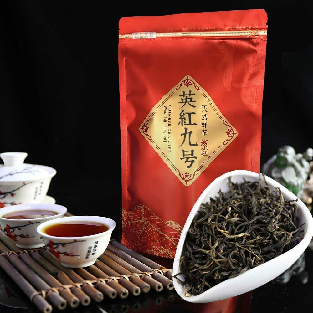 HelloYoung TeaYinghong No.9 Chinese Black Tea Yingde Slimming Lowering Blood Fat 200g