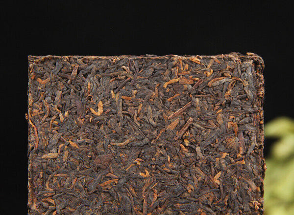 HelloYoung Golden Sail Old Ripe Pu Er Tea Jinfan Brick Tea 2852 Shu Puer Brick 250g