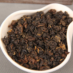 HelloYoung TeaFeng Qing Hong Luo Black Tea Loose Leaf Yunnan Dianhong Black Tea