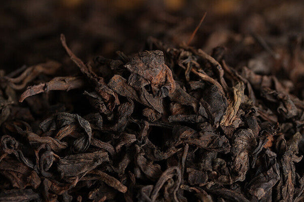 HelloYoung Yunnan Puerh Tea Zhang Xiang Ancient Tree Puer Loose Ripe Basket Pack 300g