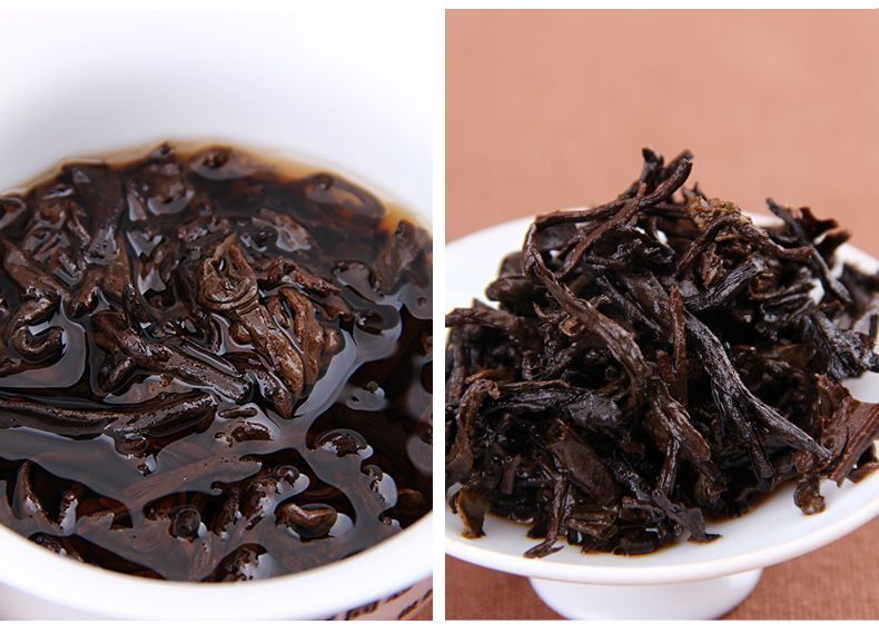 HelloYoung Summer Rain * 2016 Haiwan Old Comrade Xia Yu Mengsong Ancient Puer Ripe Tea 400g