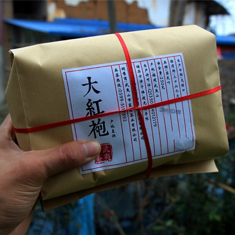 HelloYoung Premium Da Hong Pao Tea Yancha * Big Red Robe Chinese Wuyi Oolong Tea Loose 500g