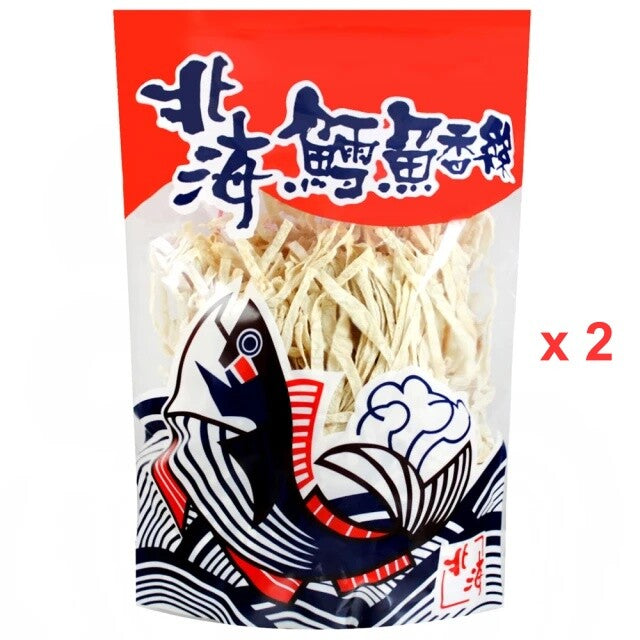 [North Sea] Fishnacks Snack x 2 packs (Original/Spicy Flavor Select) 北海鱈魚香絲
