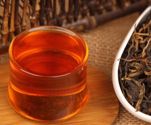 HelloYoung TeaOrganic Red Tea Yunan Black Tea 58 Dianhong Tea Golden Black Tea Bud Snail