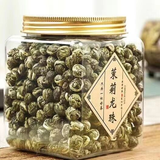 125gJasmine Pearl Tea with Delightful Aroma - Jasmine Dragon Pearls Green Tea