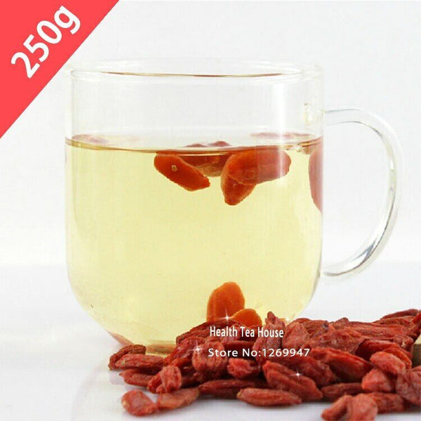 HelloYoung Dry Wolfberry Bulk Goji Berry Chinese Herbal Tea Goji Berries 250g