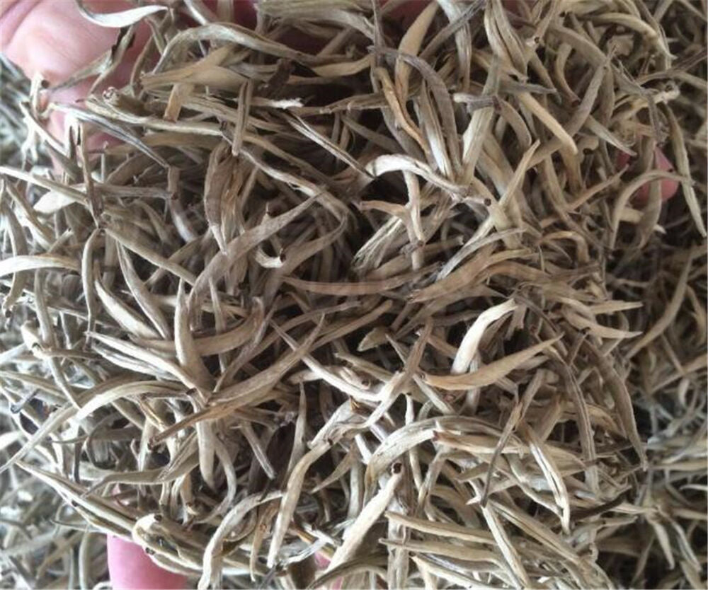 Thé en vrac blanc à l'aiguille d'argent Bai Hao Yin Zhen biologique