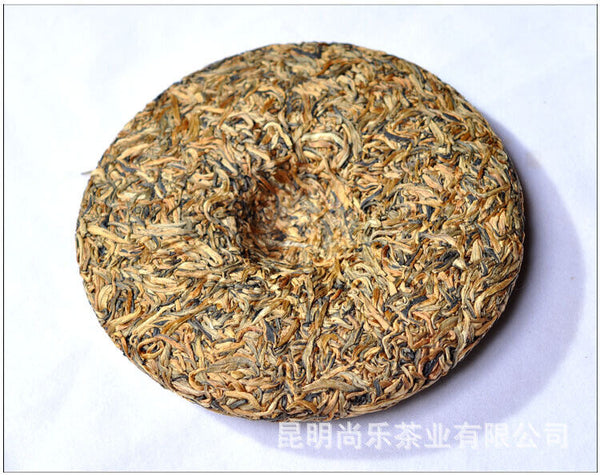 HelloYoung TeaGolden Bud Dian Hong Tea Yunnan Dianhong Black Tea Honey Fragrant 357g/12.59oz