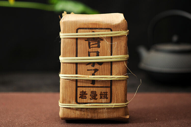 HelloYoung DR. PU'ER TEA Lao Man E Pu-erh Tea Brick 500g Old Tree Ripe Puer Pu'er Shu Tea
