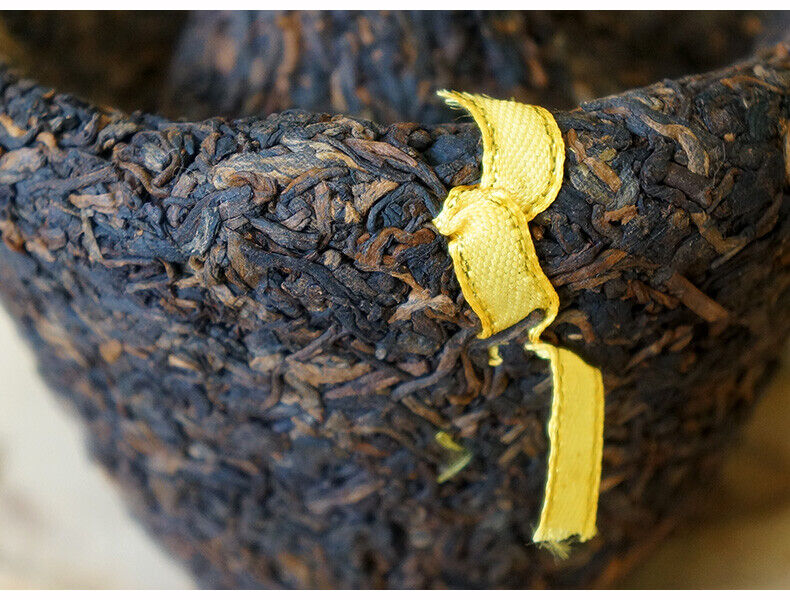 HelloYoung Big Snowy Mountain Xiaguan Mushroom Shape Pu-erh Tea Cooked Ripe Puer 250g