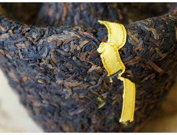 HelloYoung Big Snowy Mountain Xiaguan Mushroom Shape Pu-erh Tea Cooked Ripe Puer 250g