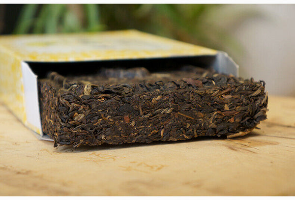 HelloYoung Fang Zhuan Tea Shen Pu Erh Aged Tea Brick 250g Xiaguan TuochaChaCang Er