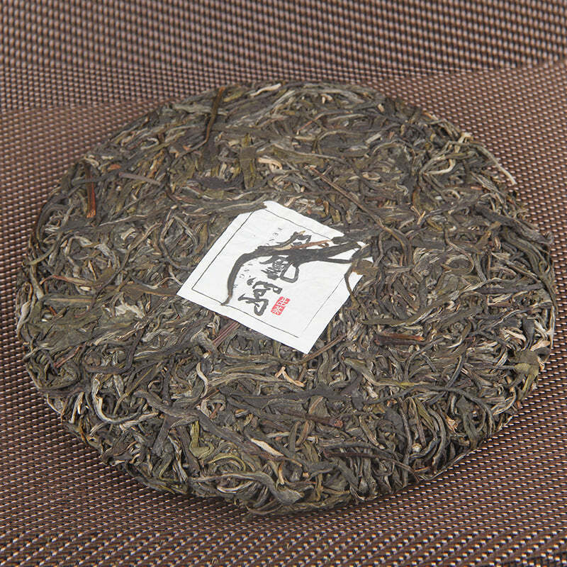 357g Yiwu Raw Puerh Tea Cake Fenghuangwo Yunnan Pu-erh Shengcha Pu'er Green Tea
