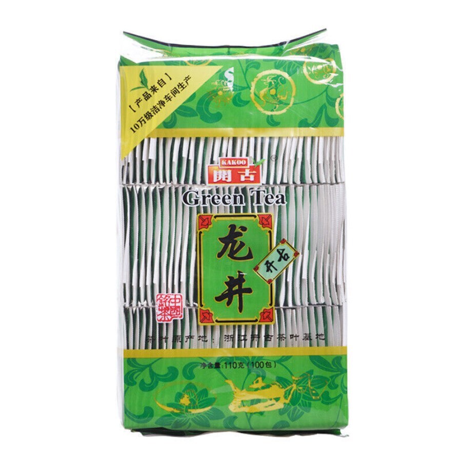 Longjing Tea Bag 1G*100 Teabag Chinese Green Tea Dragon Well Green Tea 龙井茶包100g Secondary image