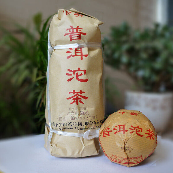 HelloYoung Xia Guan Xiao Fa Tuo Cha * Yunnan Xiaguan Tuocha Pu Er Ripe Pu-erh Tea 500g