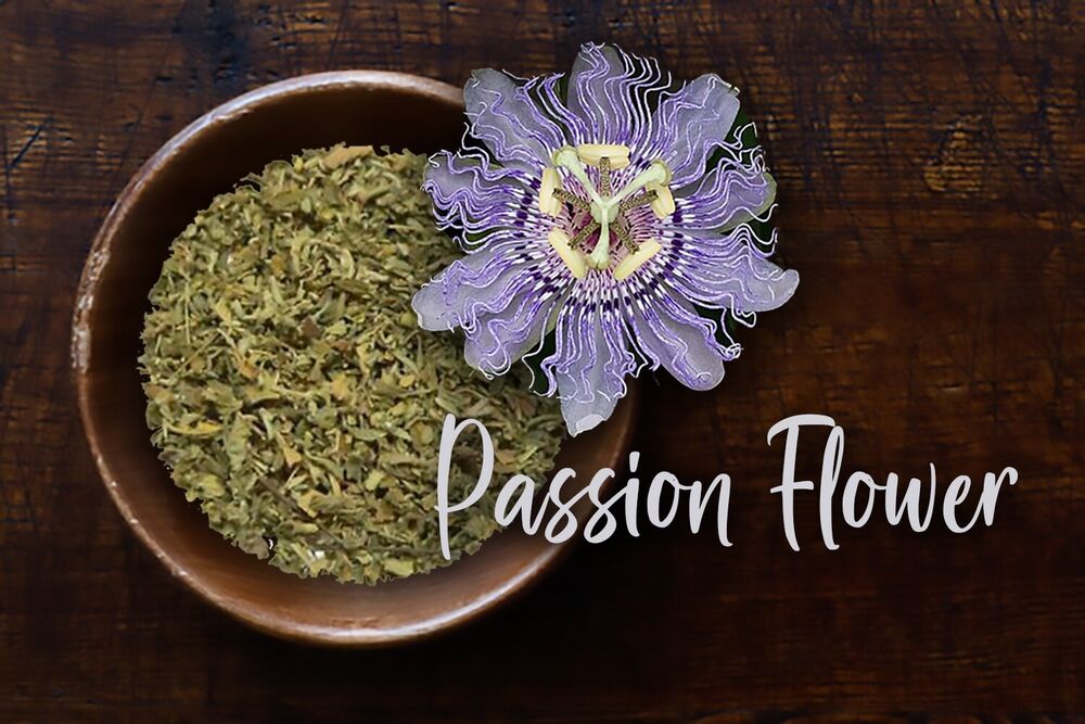 Passion Flower Tea Dried Herb Cut Sifted Passiflora Passionflower 8.8oz Bulk