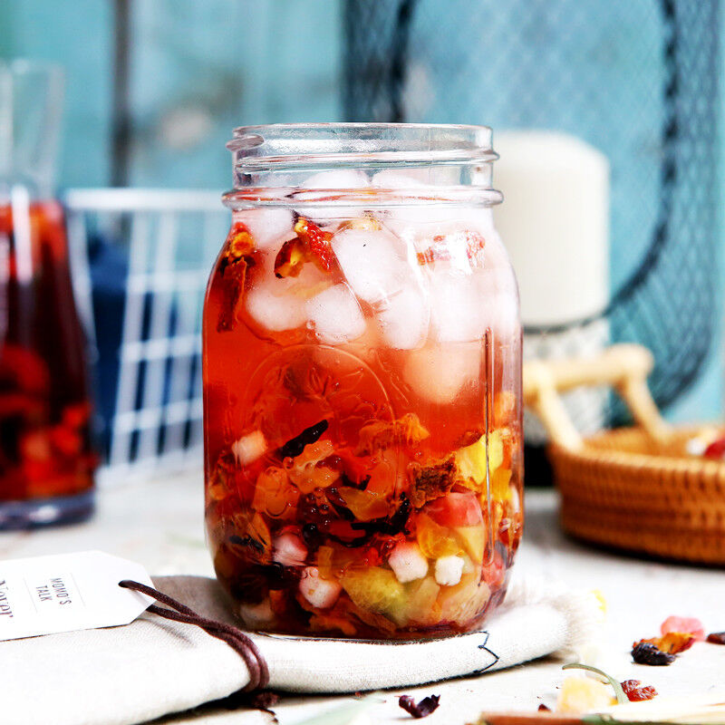HelloYoung 50-1000g Fruit Herbal Tea Chinese Dried Fruit Bit Grain Mixed Flower Fruit Tea