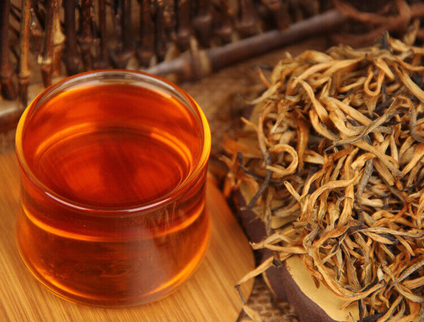 HelloYoung TeaDianhong Gold Bud Red Rhyme Jin Ya Chinese Black Tea Dian Hong Natural Tea 70g