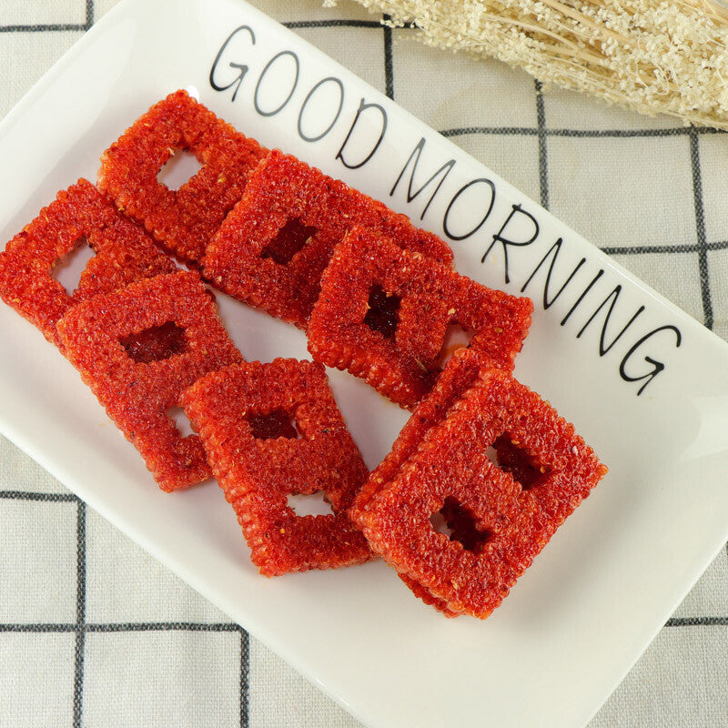 80g*5 bag Beef nose spicy strips vegetarian spicy chips casual snacks 牛鼻子辣条老式大刀肉