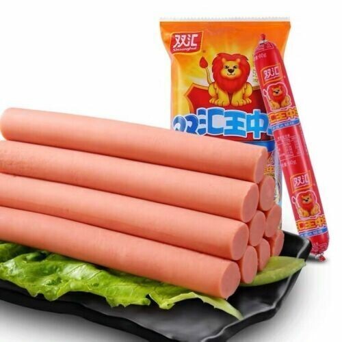 Premium Chinese Snack Food Ham Sausage 9pcs*30g/bag 双汇王中王火腿肠中国美食零食香肠 1-10bags Secondary image