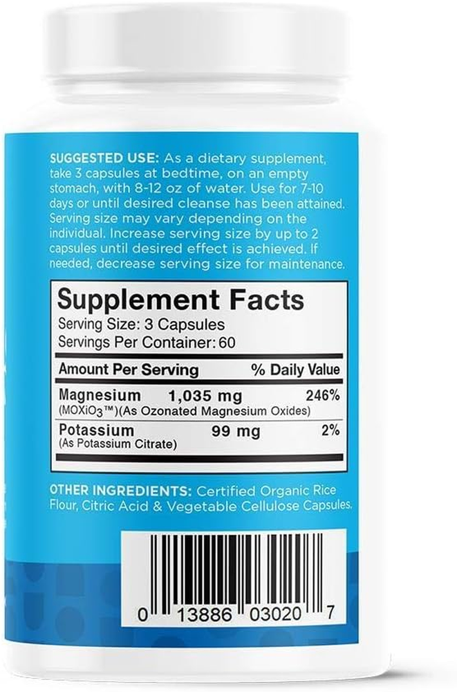 Mago7 -Natural Colon Cleanse & Detox -Occasional Constipation Relief 180 Capsule